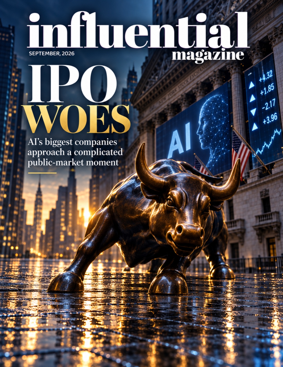 Influential Magazine September 2026 cover